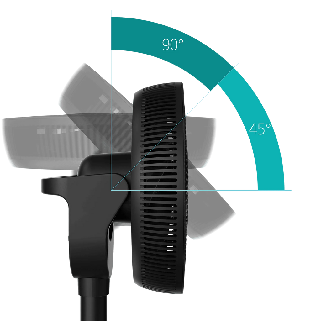 DUUX Ventilator Whisper Flex 2 zwart