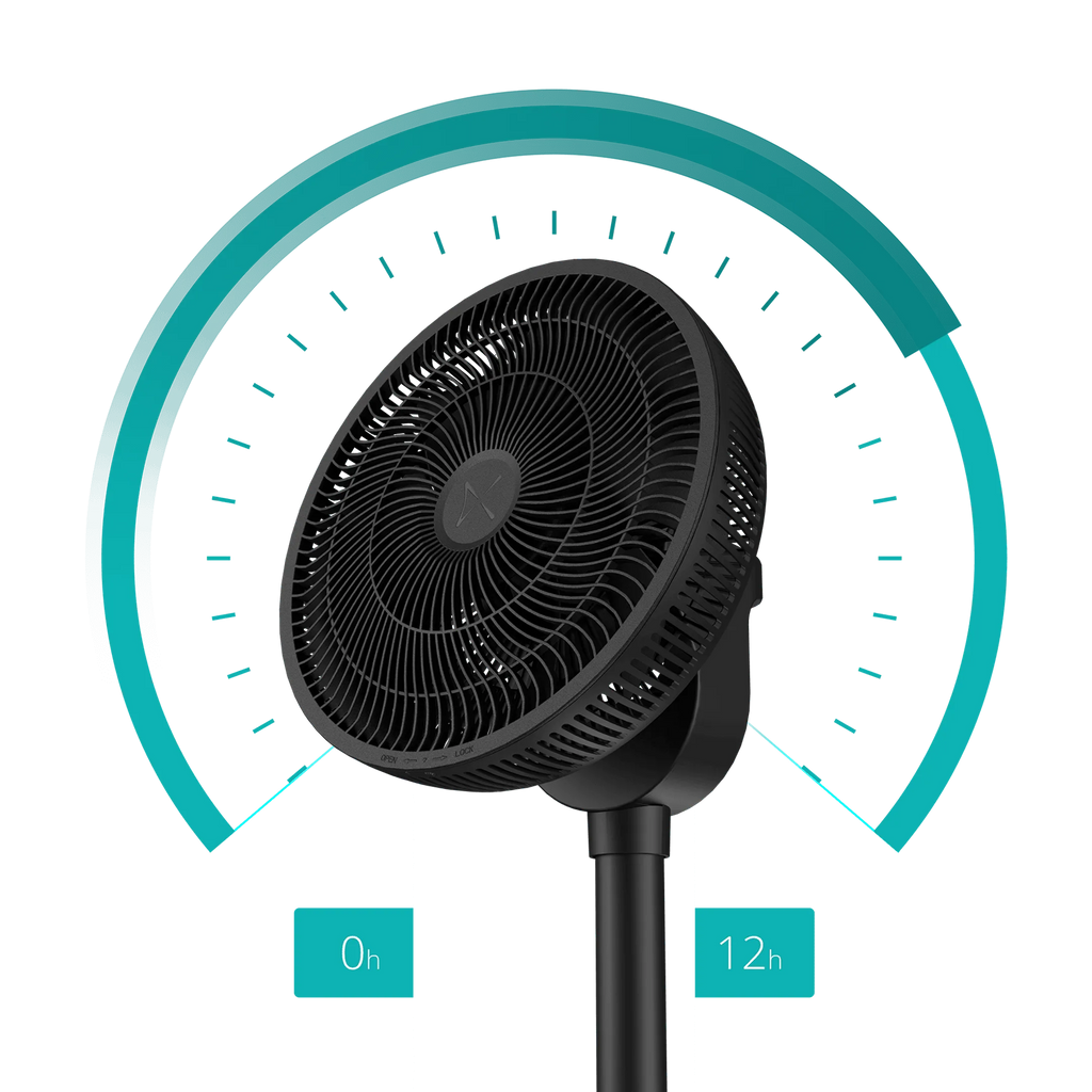 DUUX Ventilator Whisper Flex 2 zwart