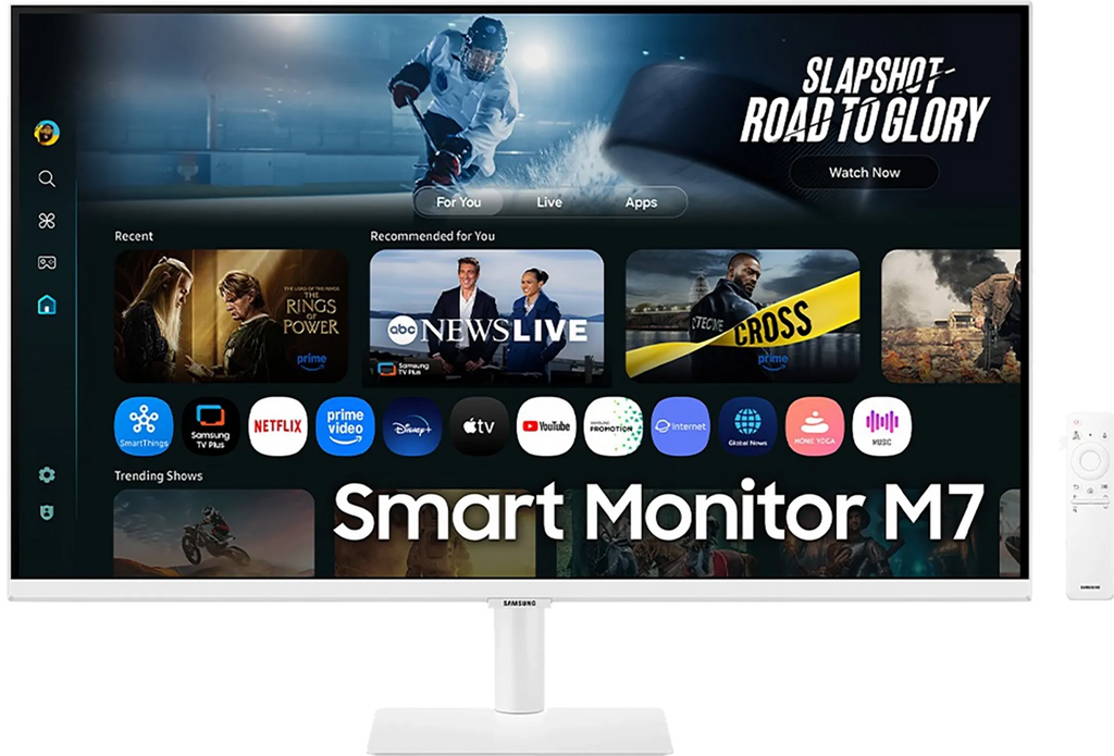 Samsung 32" Smart Monitor M7 M70F Wit 4K Samsung Vision AI LS32FM703UUXEN