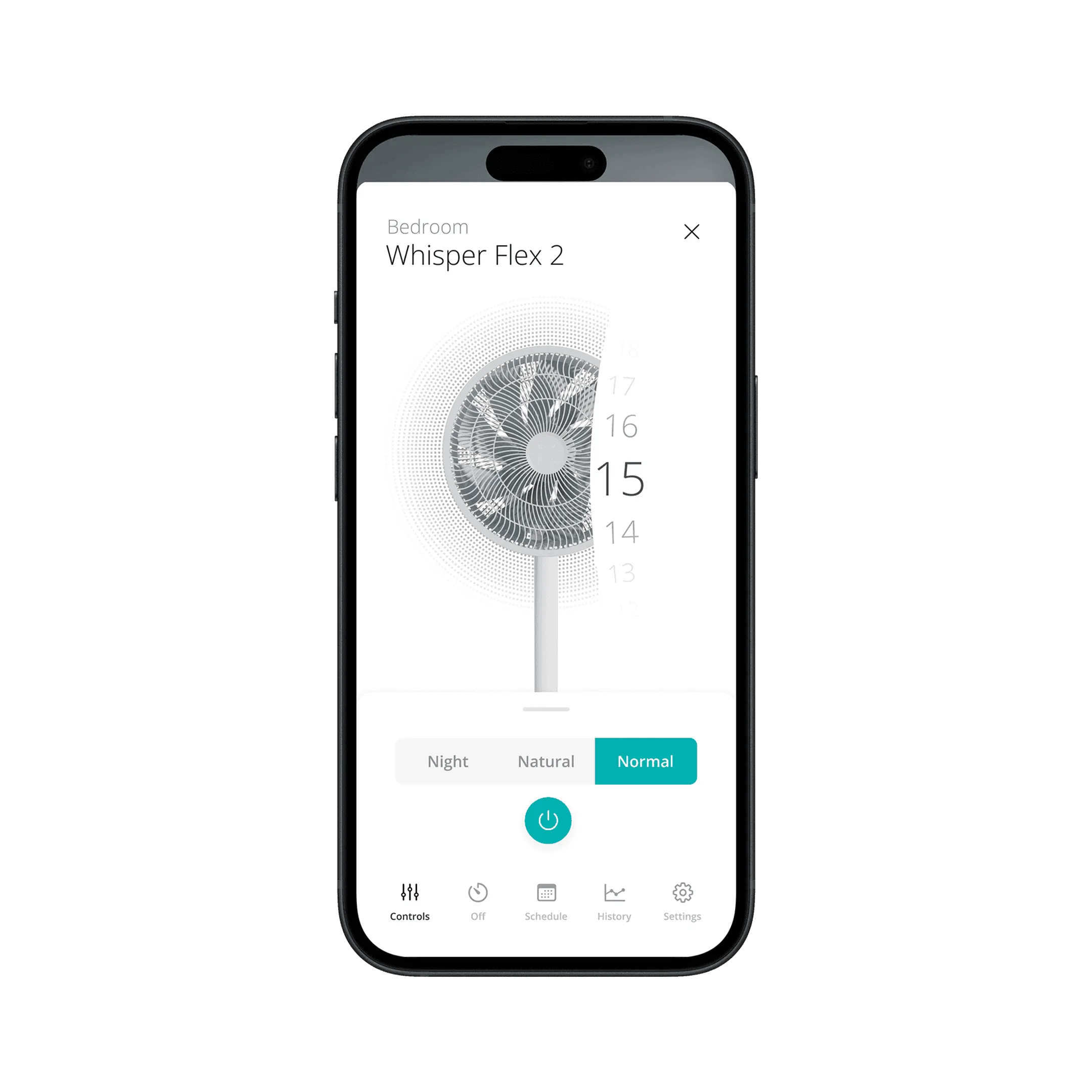 DUUX Ventilator Whisper Flex 2 wit