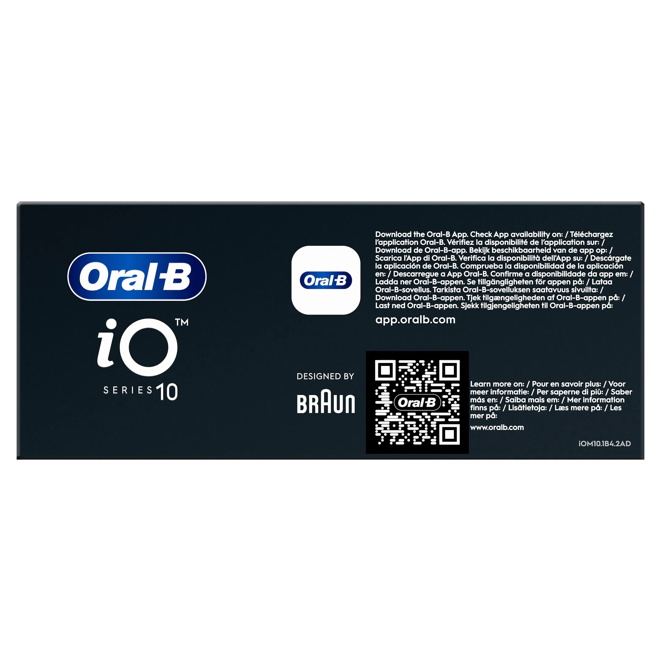 Oral-B Elektrische tandenborstel iO10 Zwart