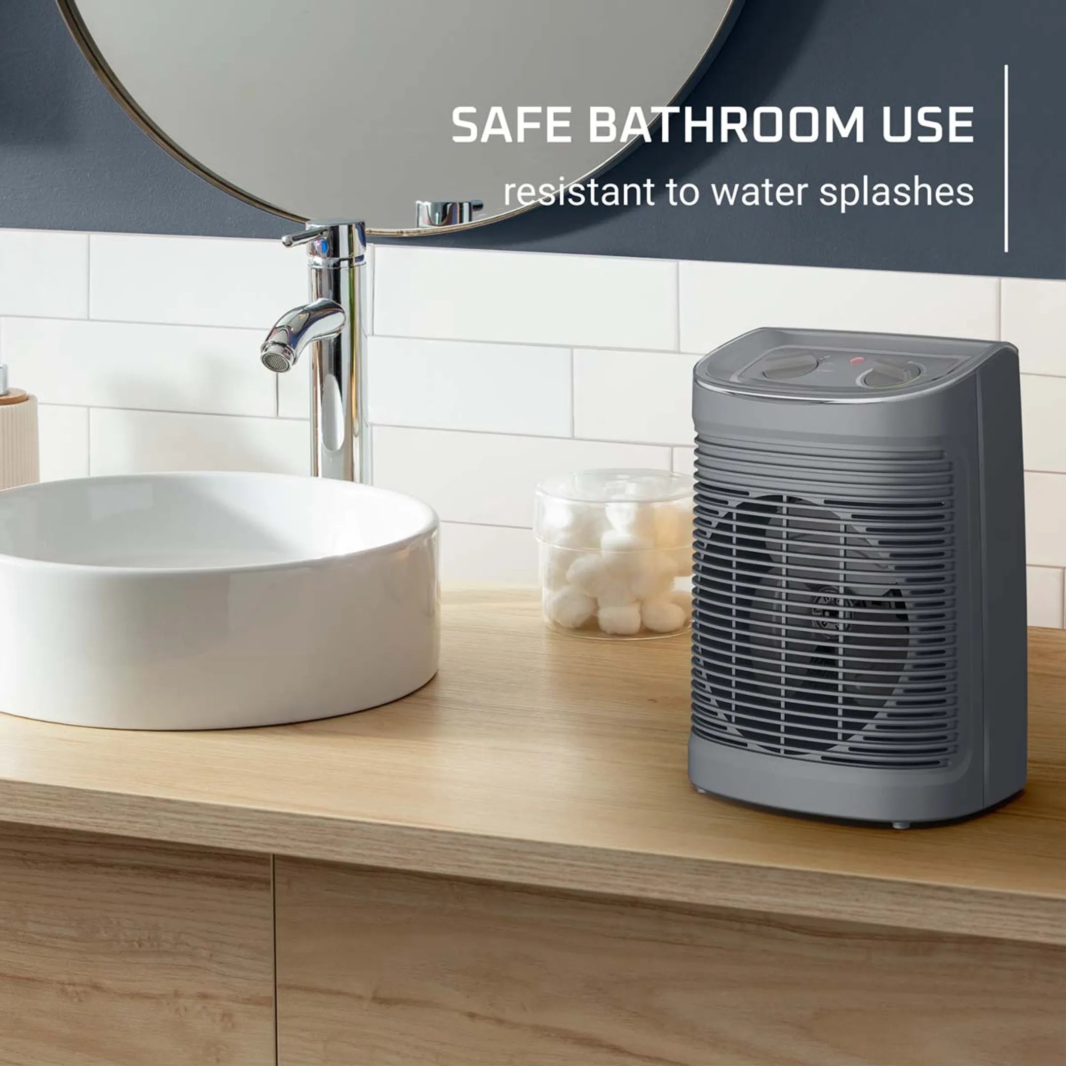 Rowenta Blaasradiator SO6511F2 Instant Comfort Aqua Bathroom Heater