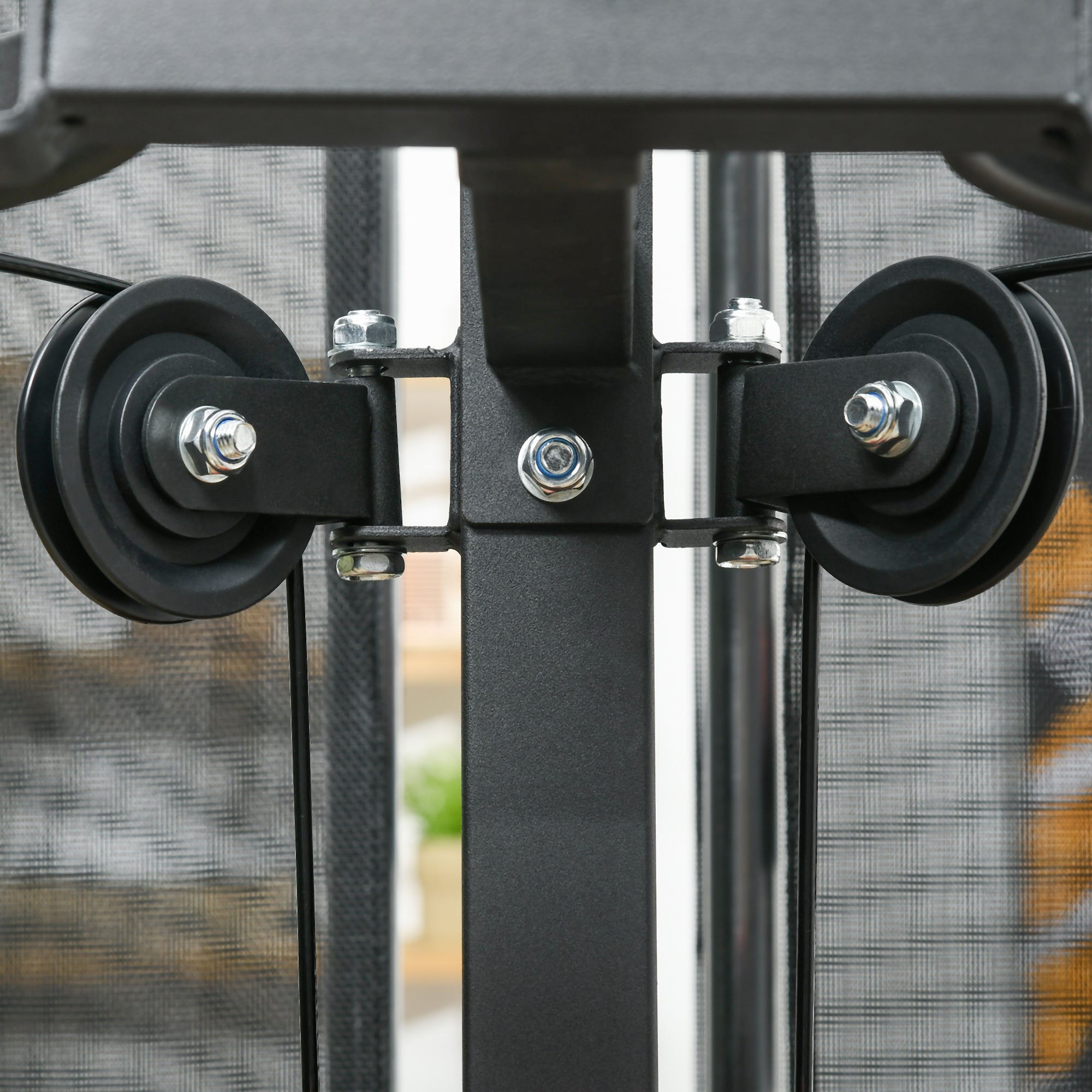 SPORTNOW Multifunctionele Trainingsstation met 65 kg Gewichtsblok, Verstelbaar, Voor Thuis Fitness, Staal, Kunstleer