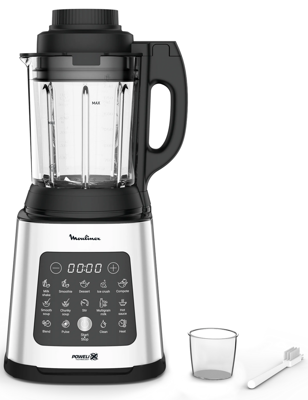 Moulinex Verwarmende Blender Perfectmix Cook LM835D10
