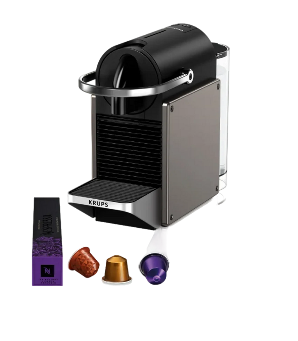 Krups Nespresso Koffiemachine Pixie Redesign Titan