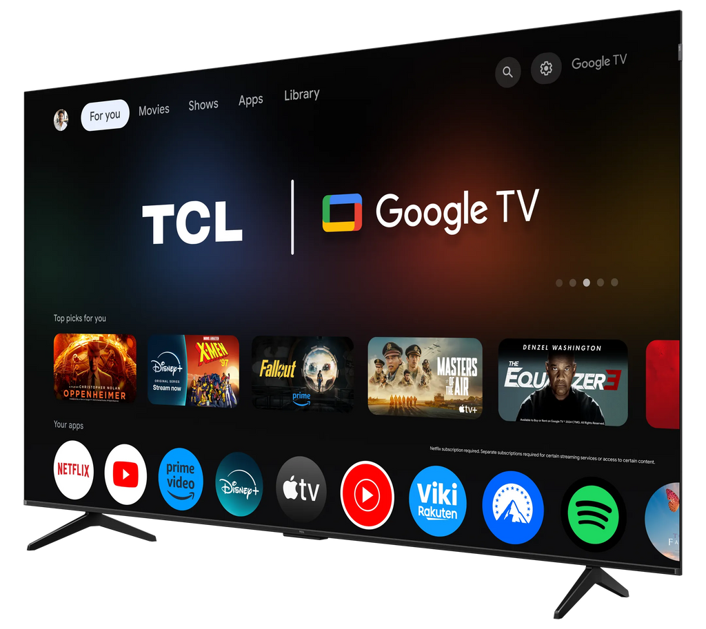 TCL QLED 4K TV 43P79K (2025) - 43 inch