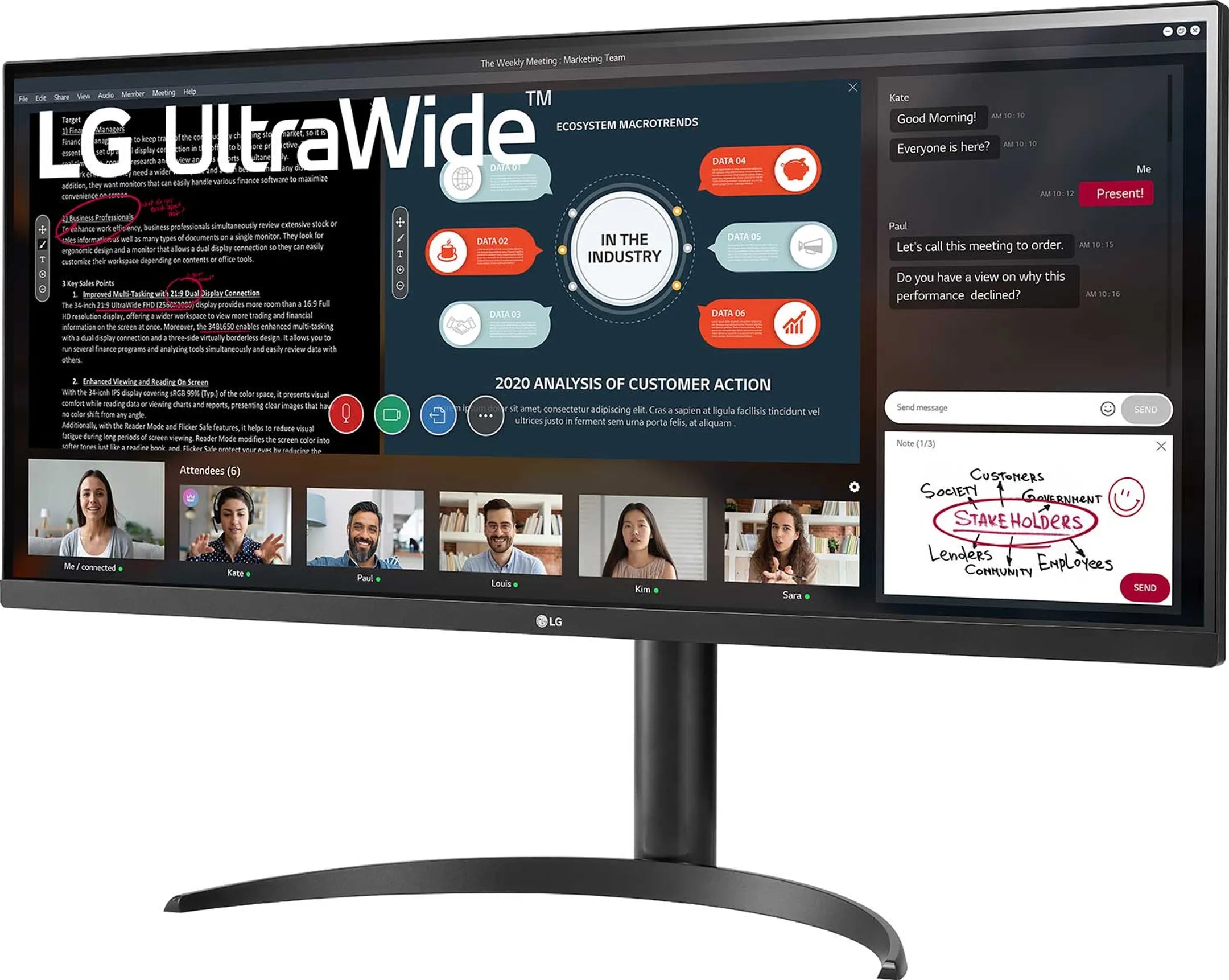 LG 34" UltraWide™ Full HD IPS Monitor