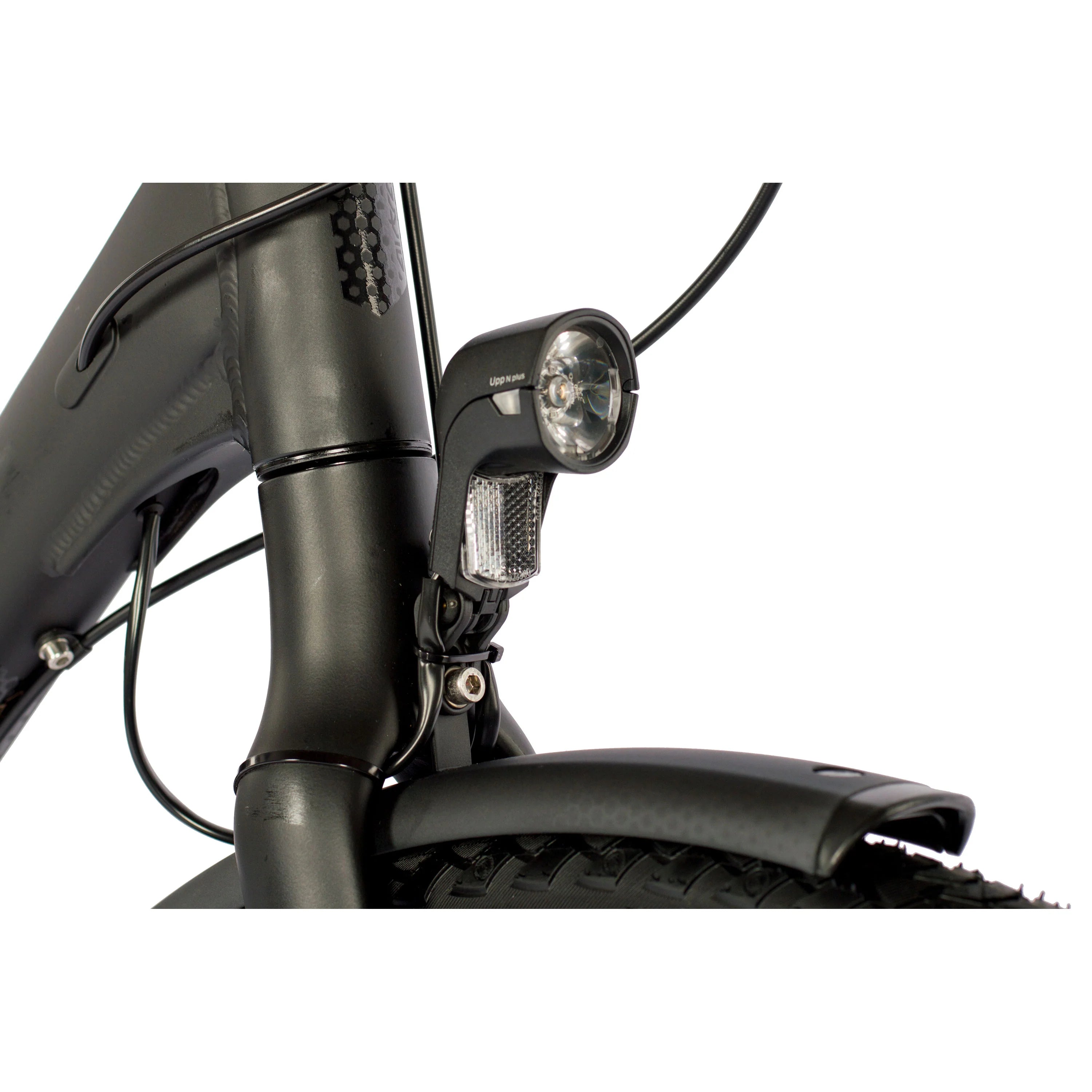 28 Inch Heren XXL Trekkingfiets TR.2880 Trekkingfiets 27 x Speed Shimano DEORE RD-M592 SGS Zwart