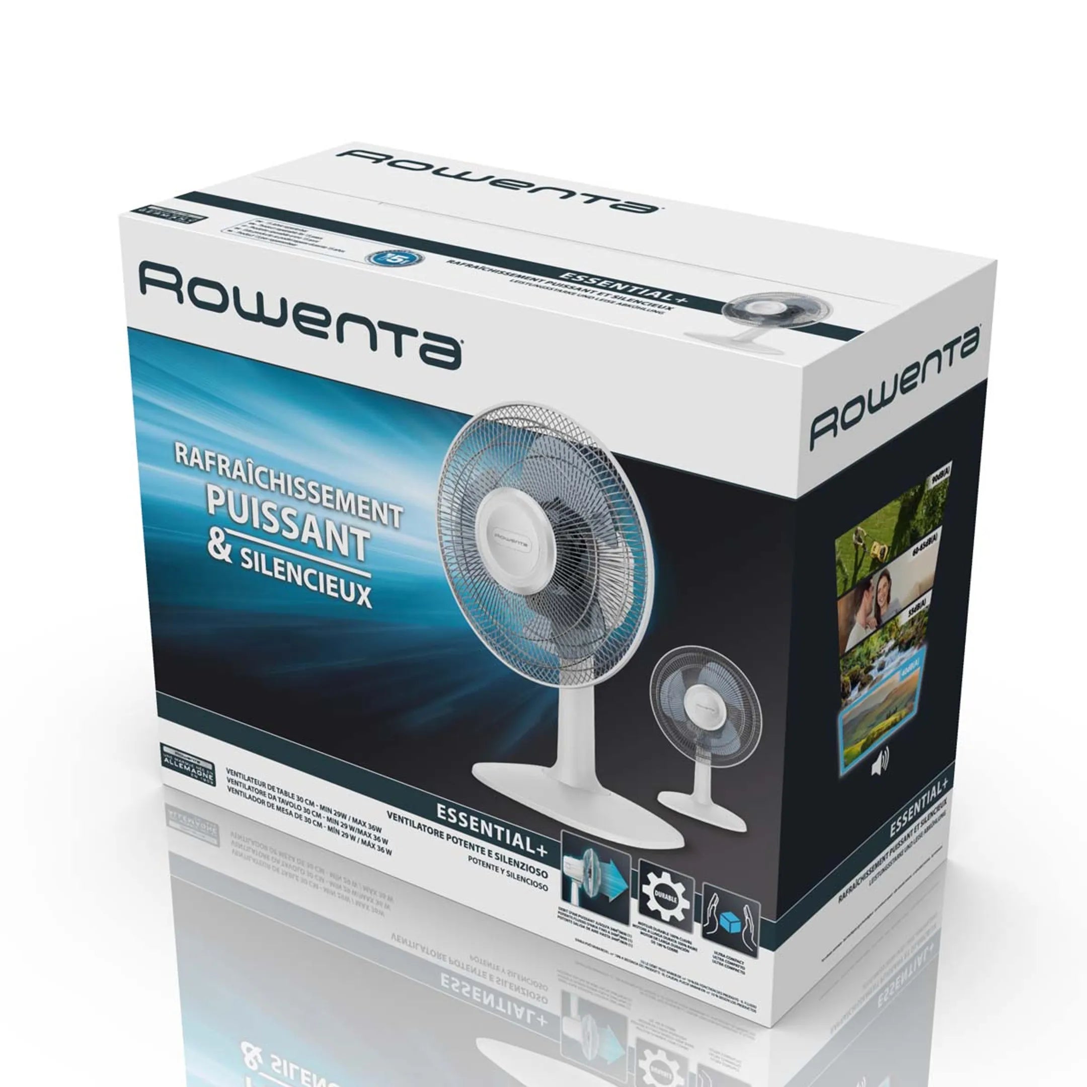Rowenta Ventilator Essential + Table VU2330F0