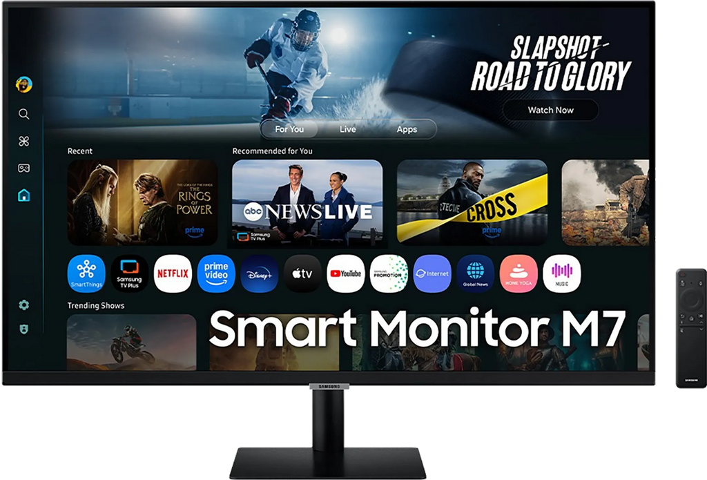 Samsung 32" Smart Monitor M7 M70F Zwart 4K Samsung Vision AI LS32FM702UUXEN