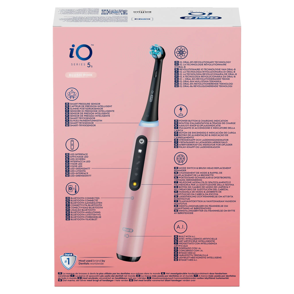 Oral-B Elektrische tandenborstel iO5S Blush pink