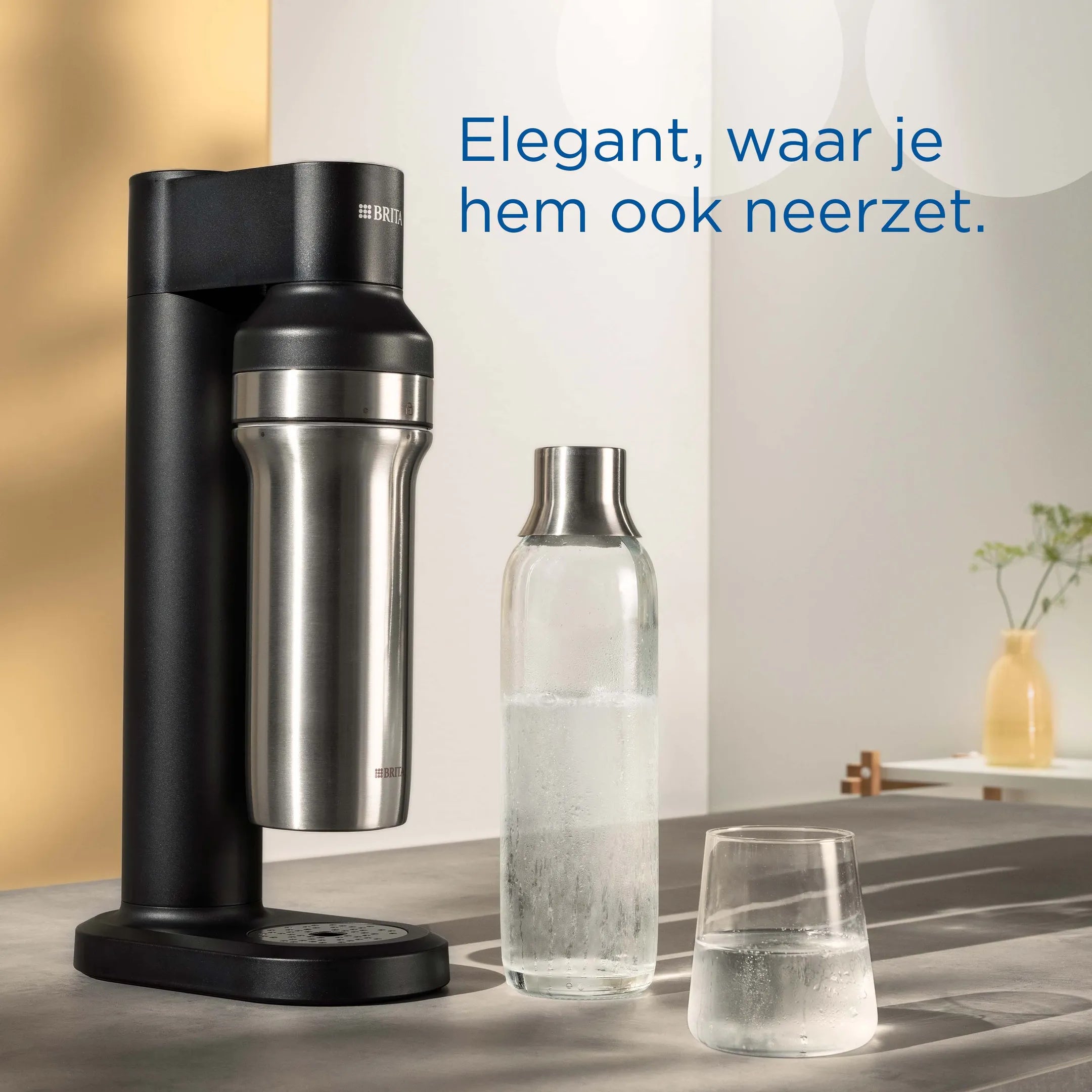 Brita SodaTRIO Bruiswatertoestel - Zwart