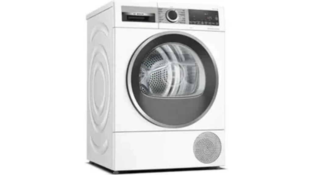Bosch Bundel - Wasmachine WGG244ZPFG Serie 6 Iron Assist 9 kg + Droogkast WQG235D8FG Serie 6 SelfCleaning condenser