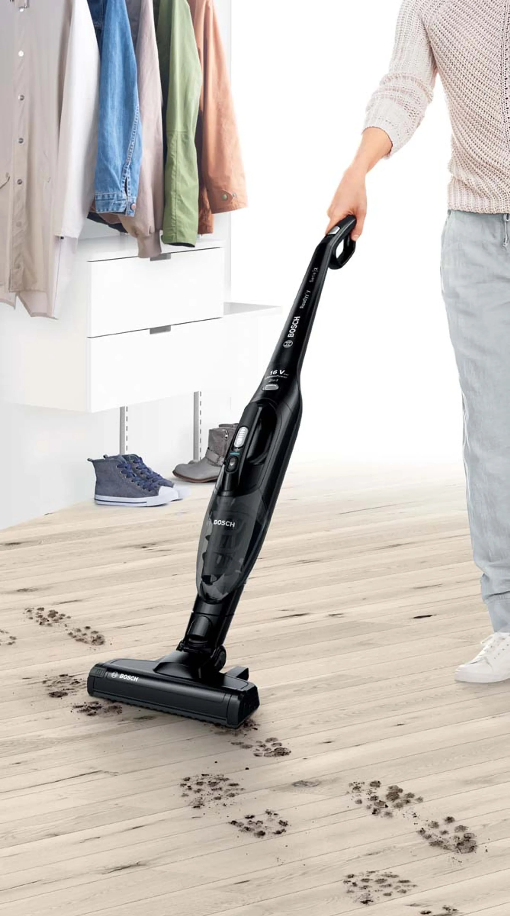 Bosch Steelstofzuiger BCHF216B