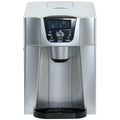 HOMCOM IJsblokjesmachine IJsblokjesmaker Ice-Maker, Timerfunctie, 25,2 cm x 38,9 cm x 36,3 cm, Zilver