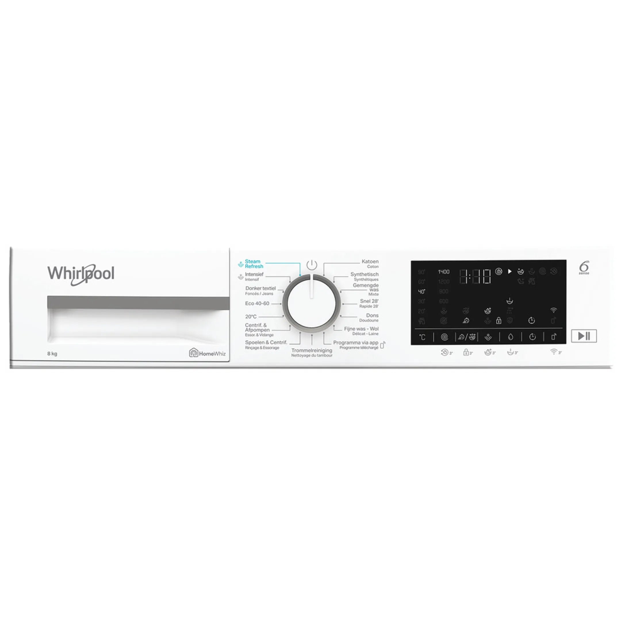 Whirlpool Wasmachine WAM 87W BE AdaptiveWash