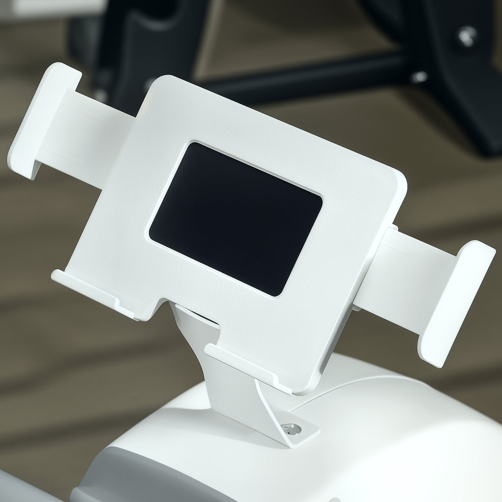 SPORTNOW Roeiapparaat met 16 verstelbare niveaus, LCD-monitor en mobiele telefoonhouder, voor thuisfitness, 150 kg belastbaar