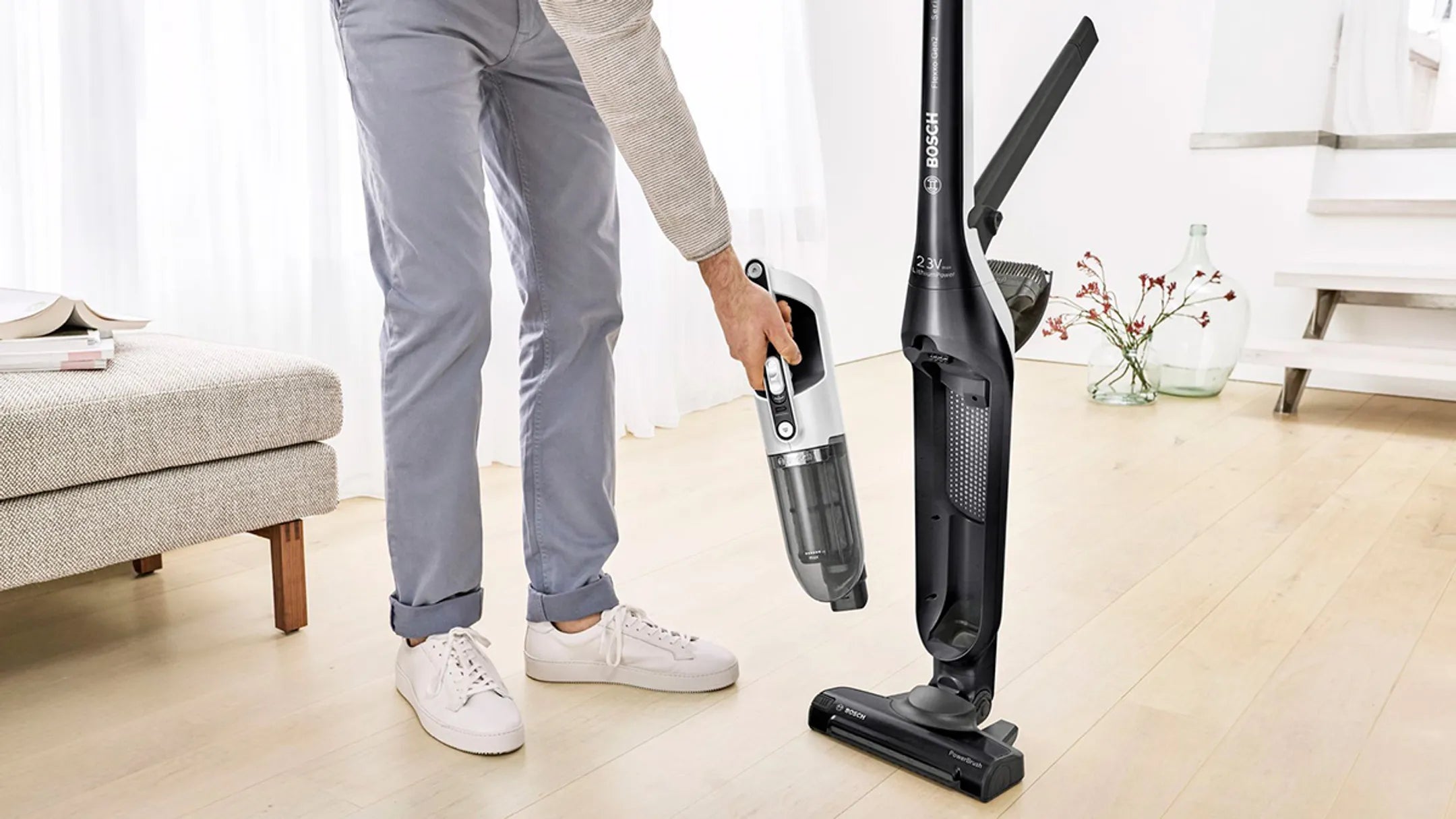 Bosch Steelstofzuiger BCH3P2300 Flexxo