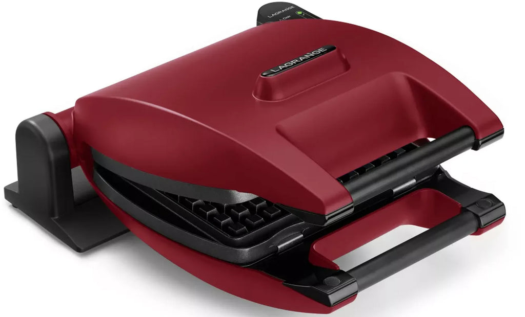 Lagrange Wafelijzer 3-in-1 - Rood Mat