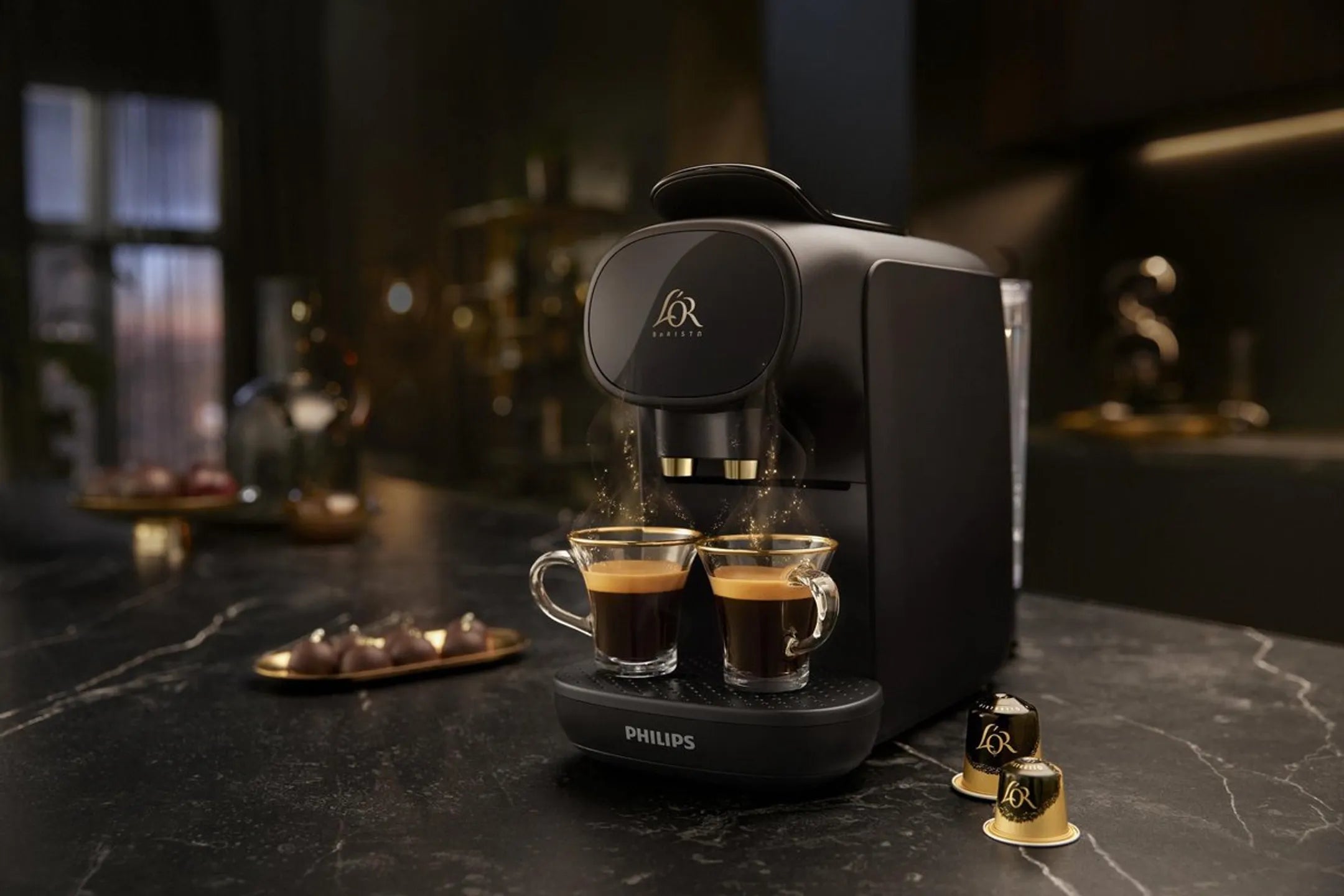 Philips L'OR Barista Sublime LM9012/60 - Zwart