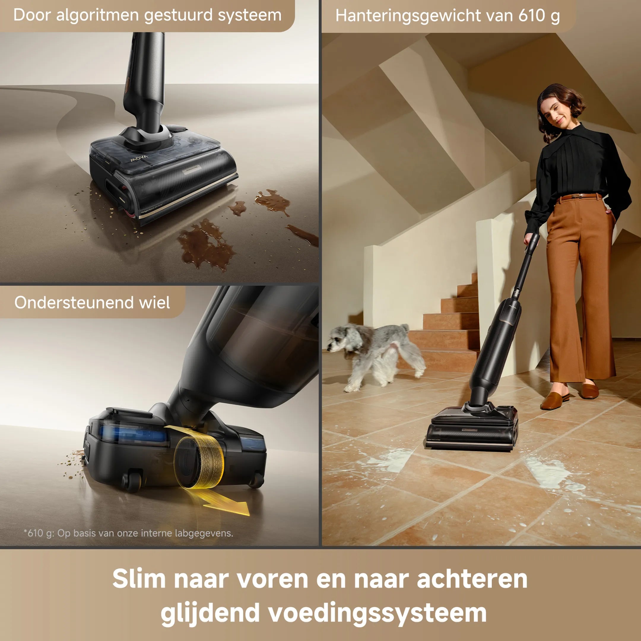 MOVA Vloerreiniger M50 Ultra Black