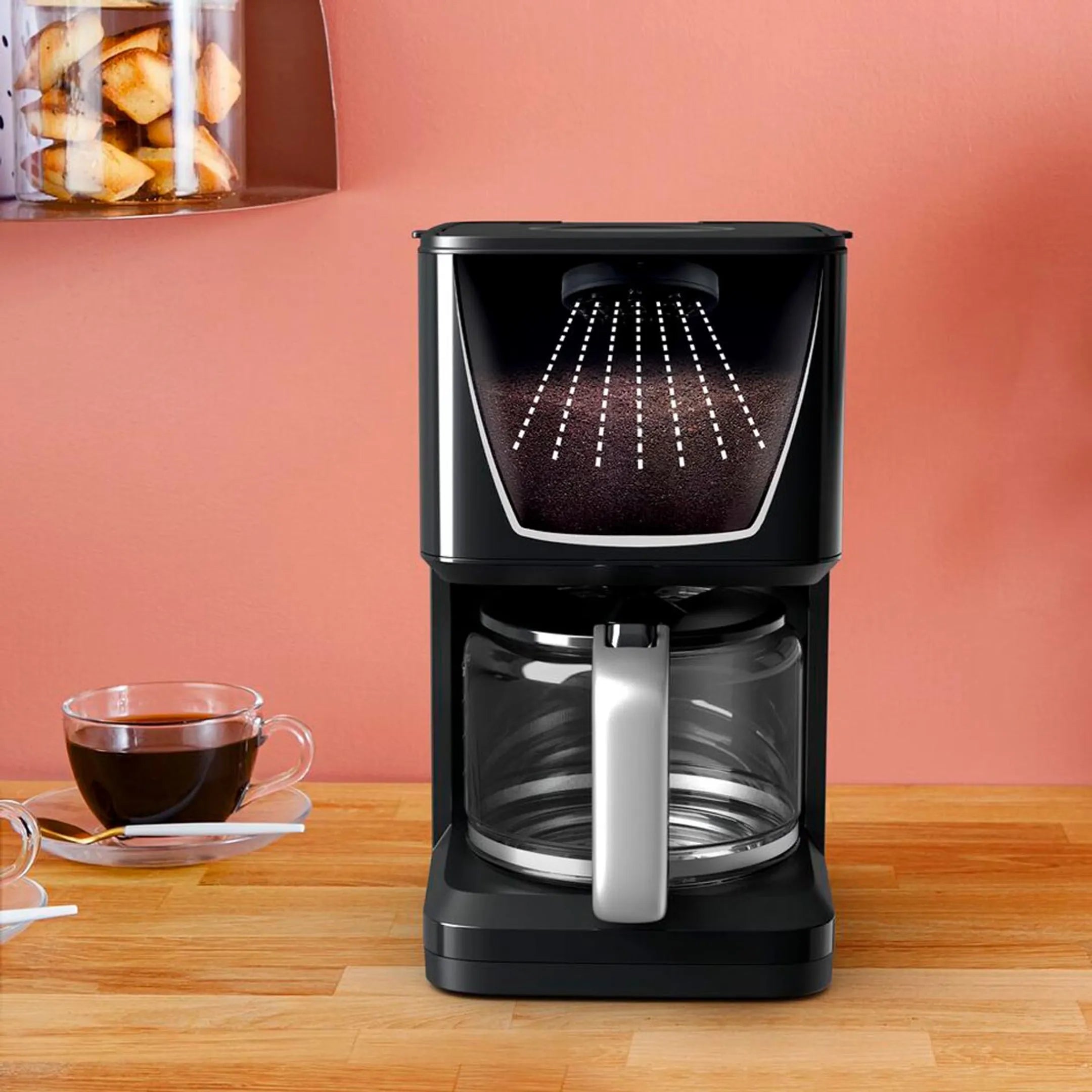 Tefal Koffiezetapparaat Smart'n Light CM600810