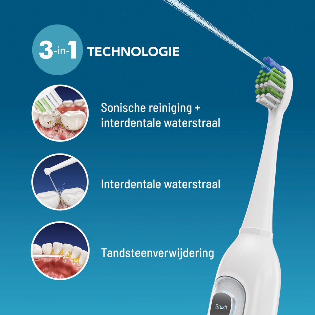 HAEPI Elektrische tandenborstel 3-in-1 Julia