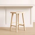 Barstol, trfarvet, tr, egnet til spisestue, 37x46x61cm