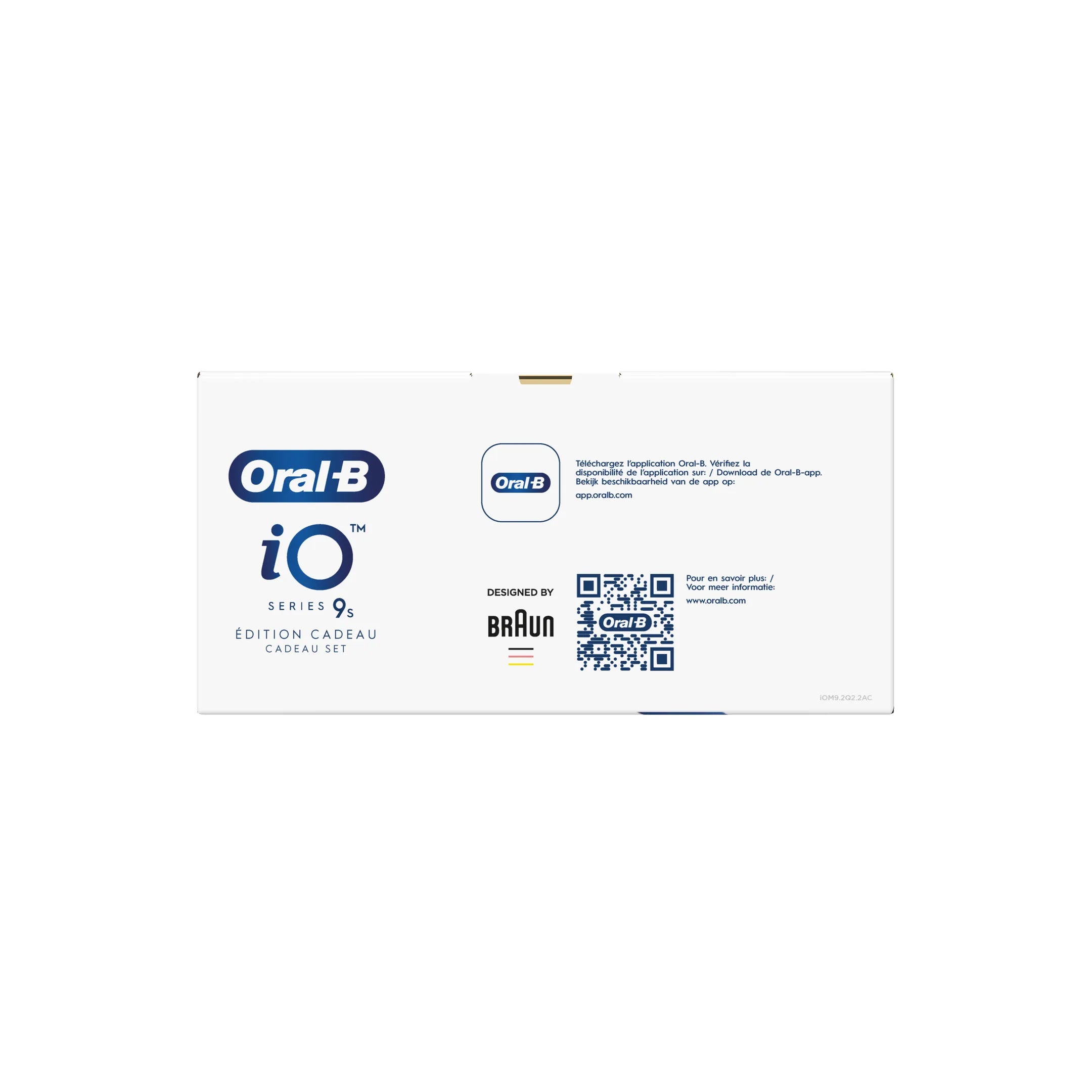 Oral-B Elektrische tandenborstel iO9S zwart onyx (+1refills) + Soft Pouch