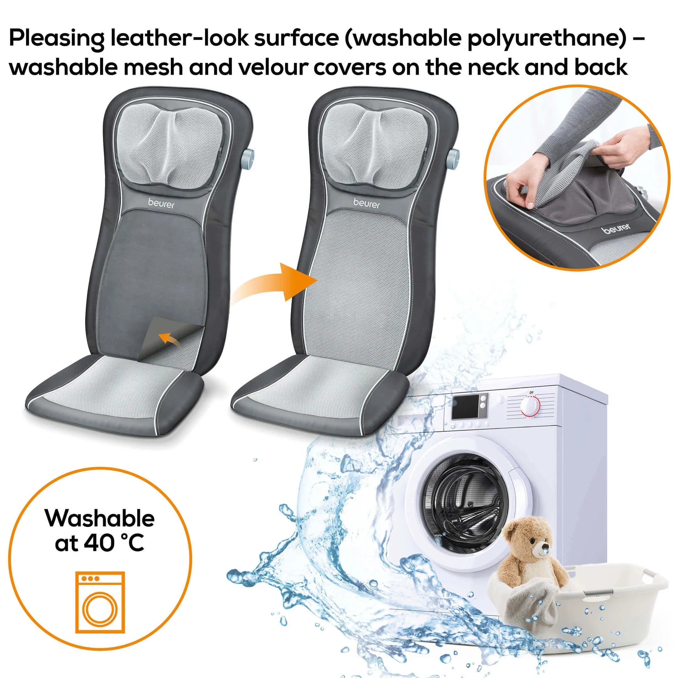 Beurer Massagestoel MG 260 HD-2-in-1