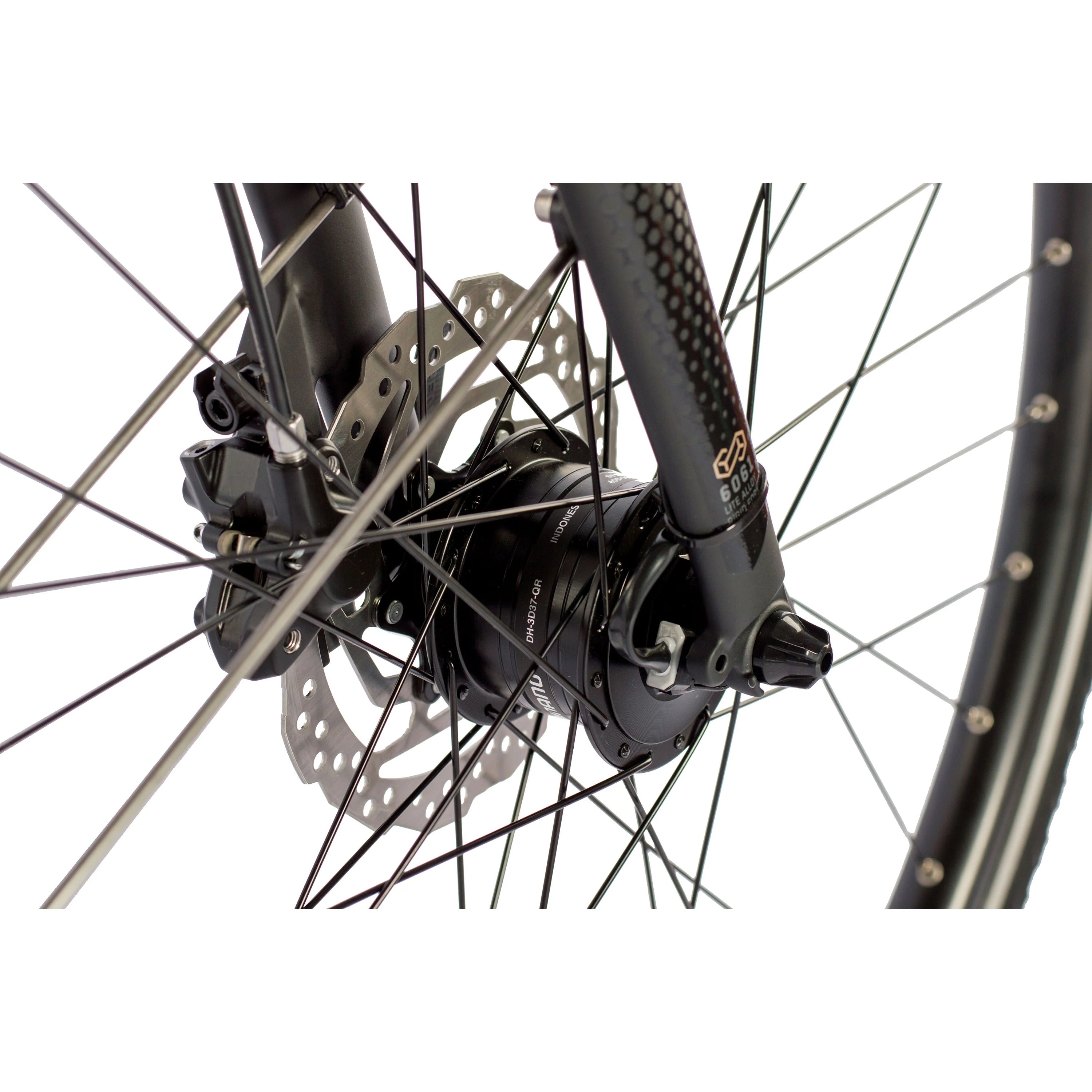 28 Inch Heren XXL Trekkingfiets TR.2880 Trekkingfiets 27 x Speed Shimano DEORE RD-M592 SGS Zwart