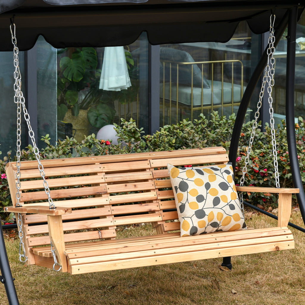 Outsunny tuinschommel schommelbank