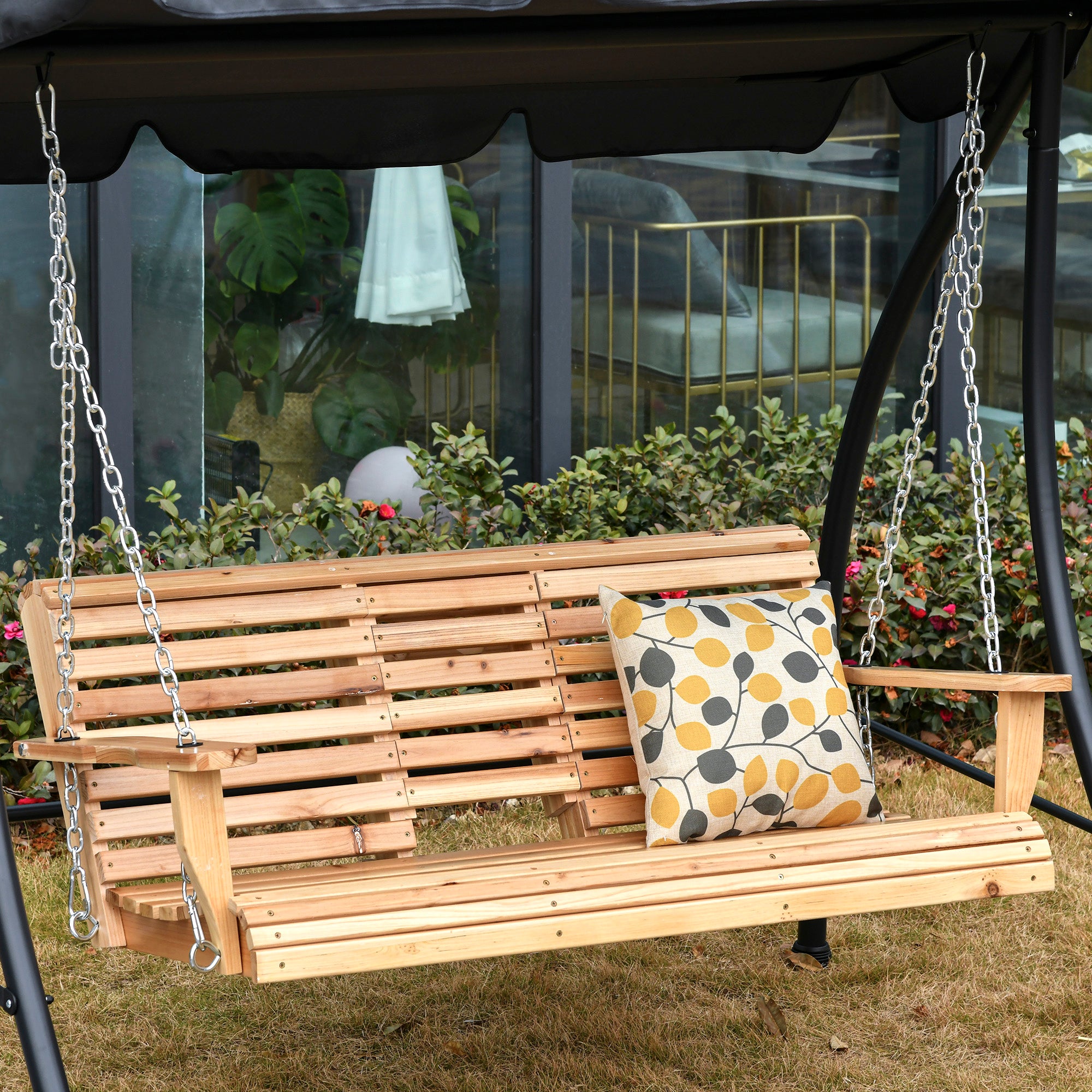 Outsunny tuinschommel schommelbank