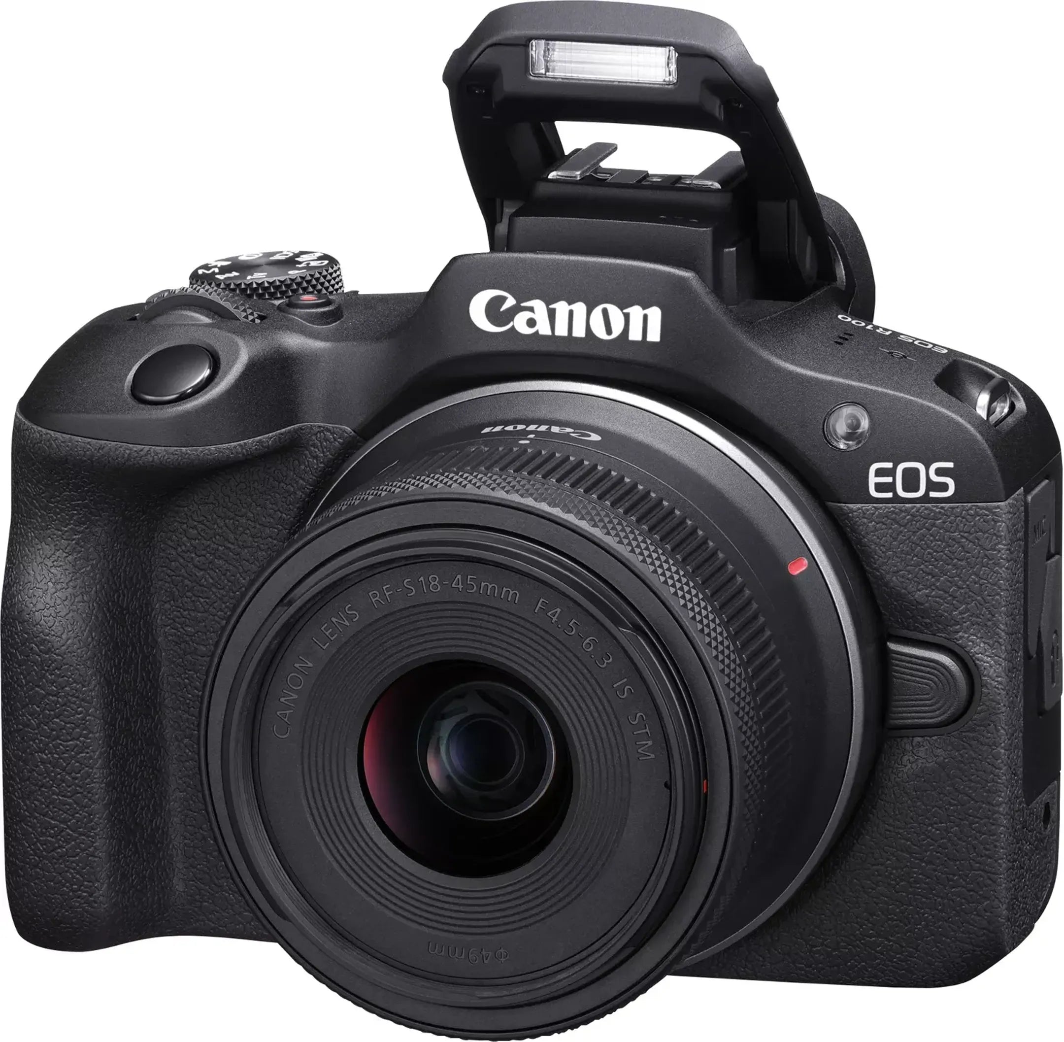 Canon EOS R100 + RF-S 18-45 mm IS STM + RF-S 55-210 mm IS STM