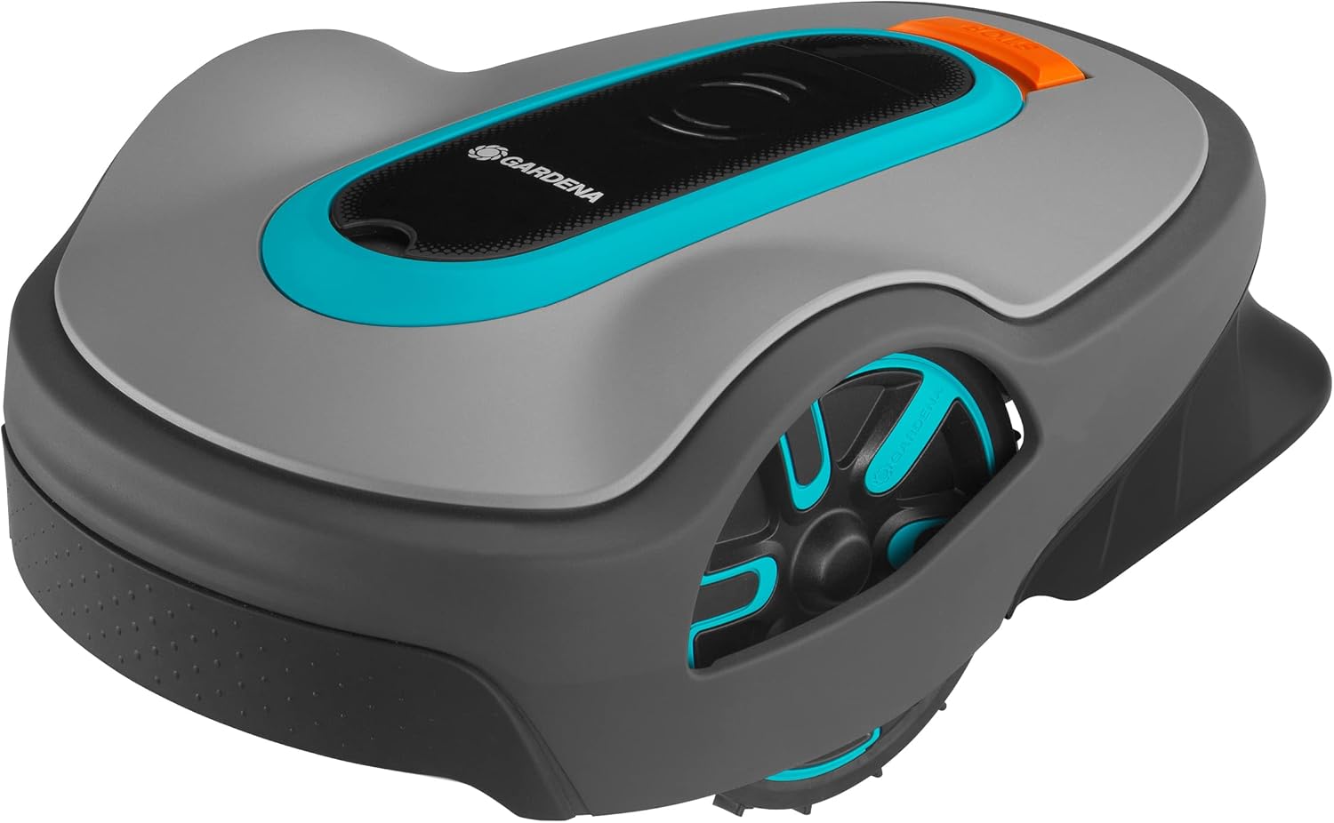 Gardena Robotmaaier SILENO minimo 500 m: intelligente grasmaaier met optimale connectiviteit, programmeerbaar met Gardena Bluetooth-app, DE-versie (15202-20)