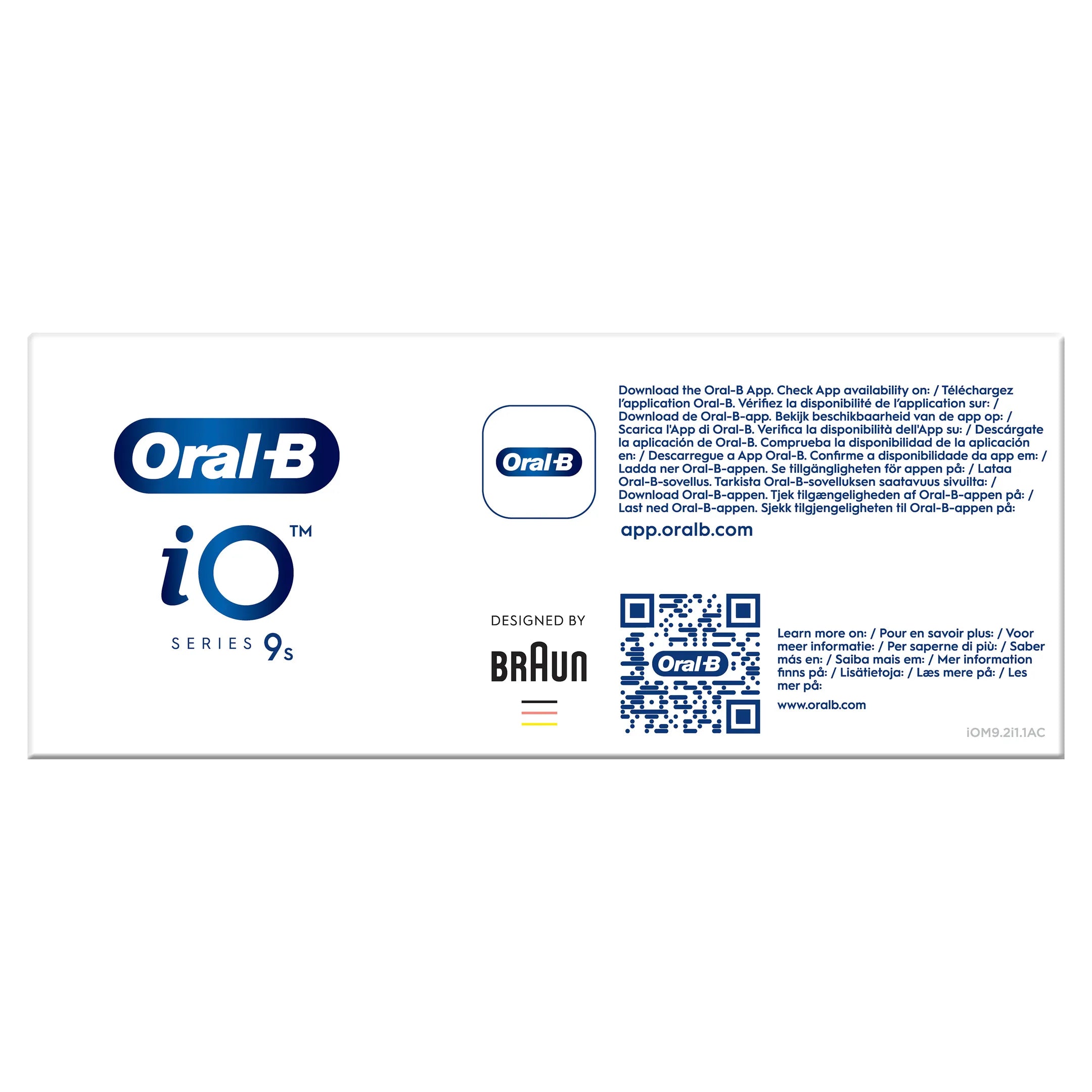Oral-B Elektrische tandenborstel iO9S Rose Quartz (+1 Refill)
