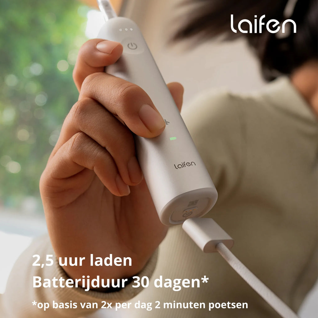 LAIFEN Elektrische tandenborstel Wave Aluminium