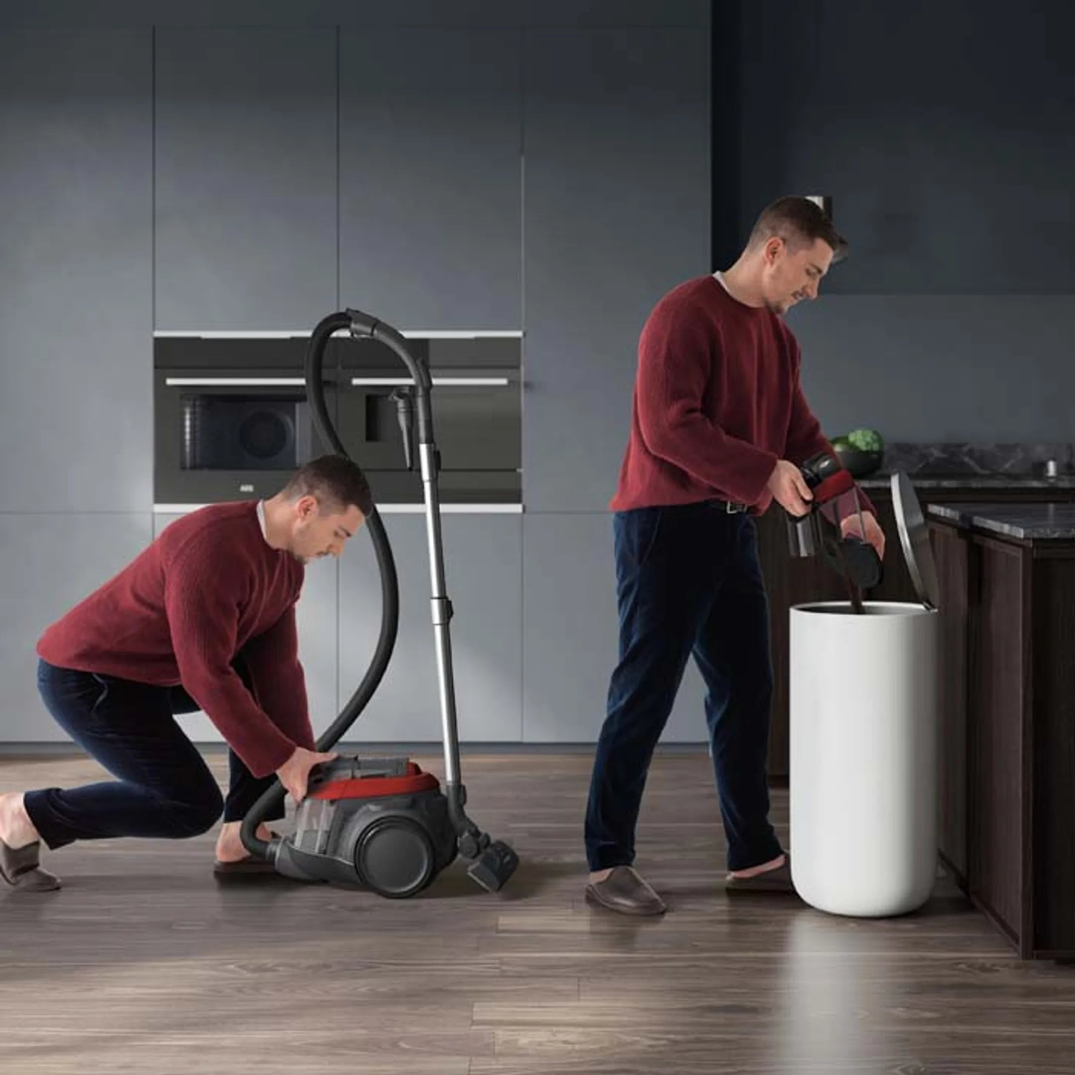 AEG Stofzuiger zonder zak AL61C2CR Rood