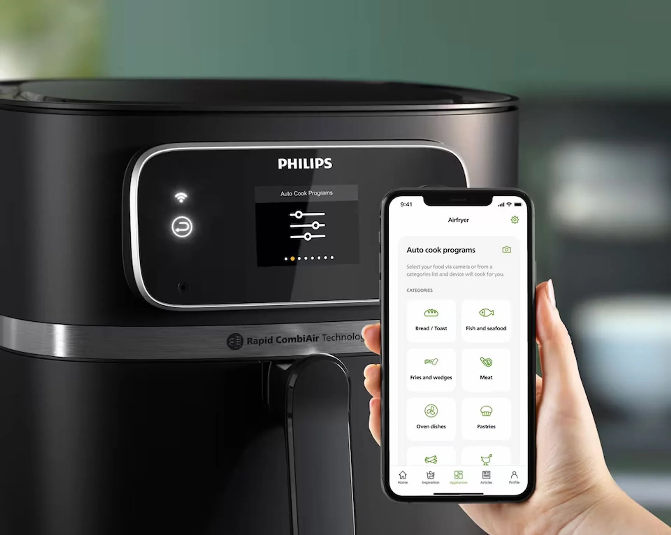 Philips Airfryer Combi XXL 7000 series HD9880/90
