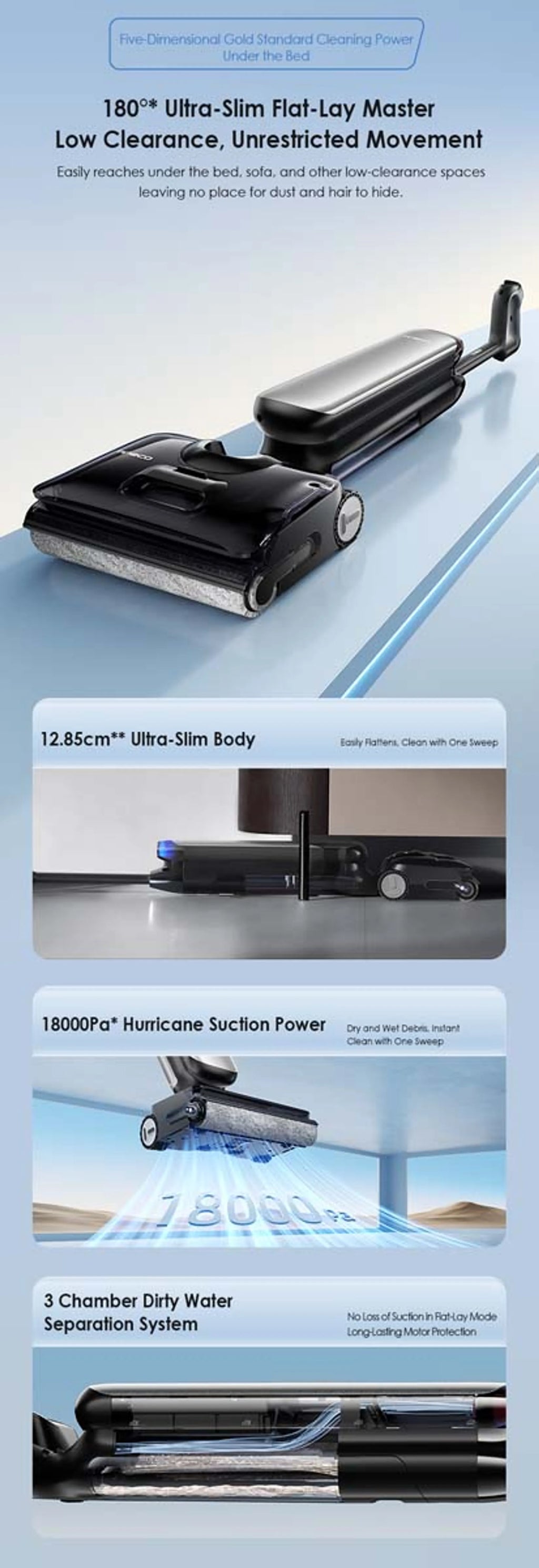 TINECO Vloerreiniger Floor One S9 Premium