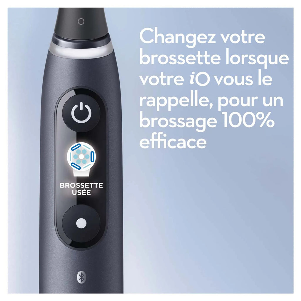 Oral-B Elektrische tandenborstel IO8S BLACK ONYX (+1 REFILL)