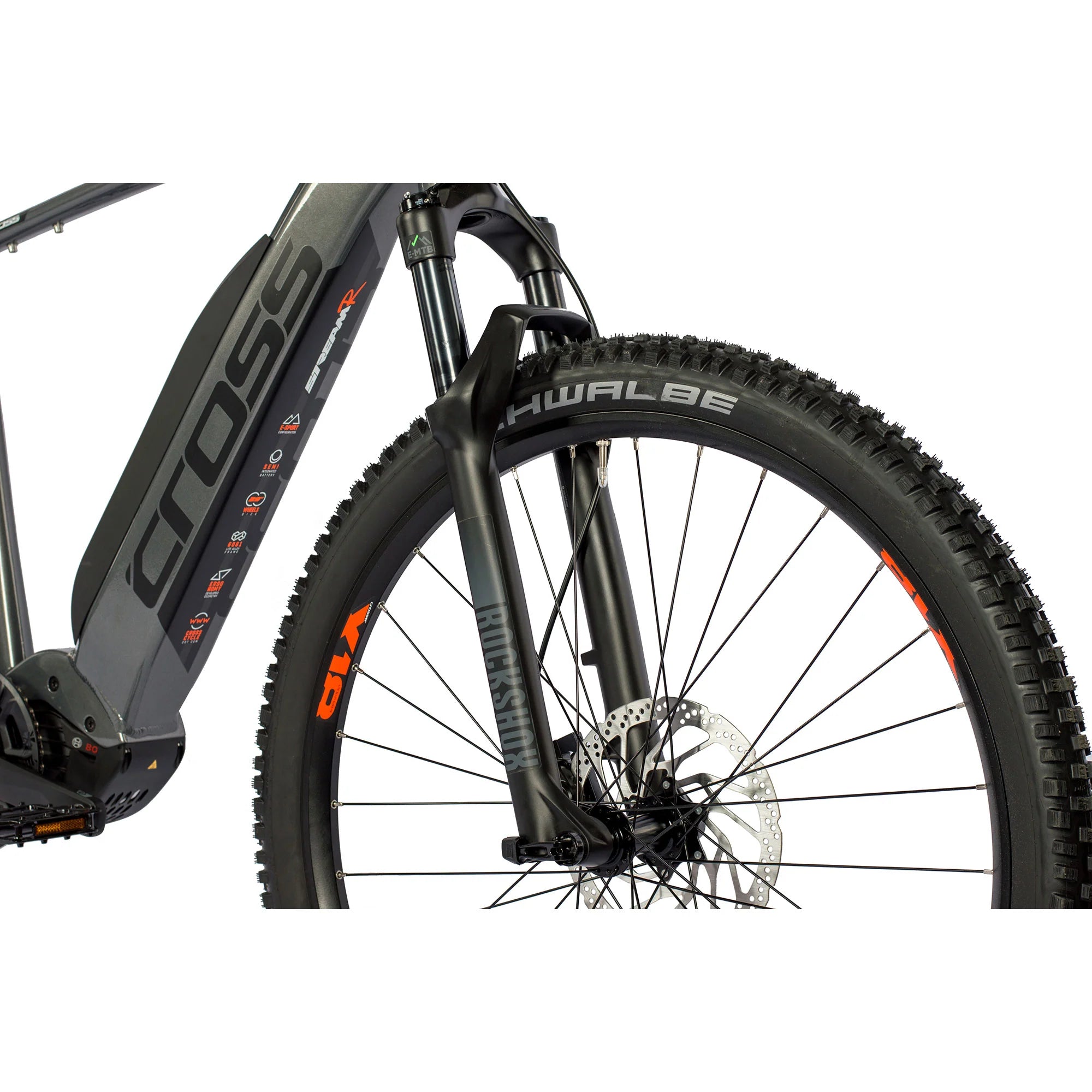 29 inch e-MTB mountainbike BOSCH Performance Line CX Gen4 500 Wh STREAMER 12-SPEED SRAM RD SX EAGLE