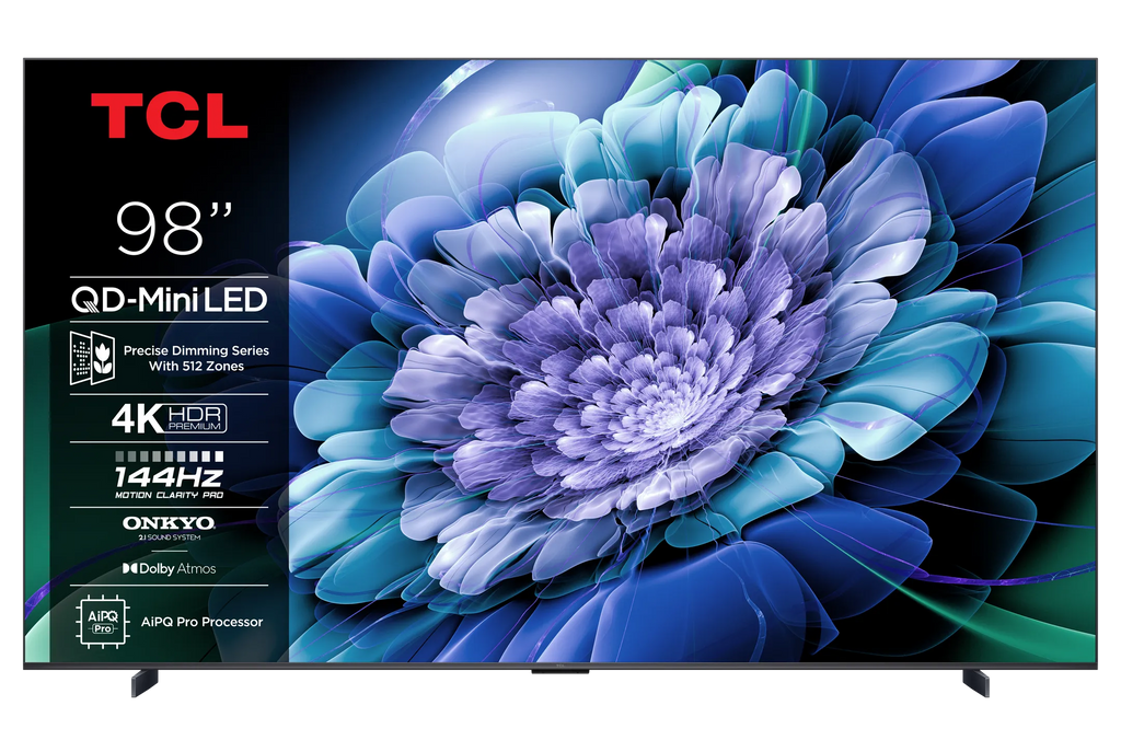 TCL QD-Mini LED 4K TV 98C69K (2025) - 98 inch