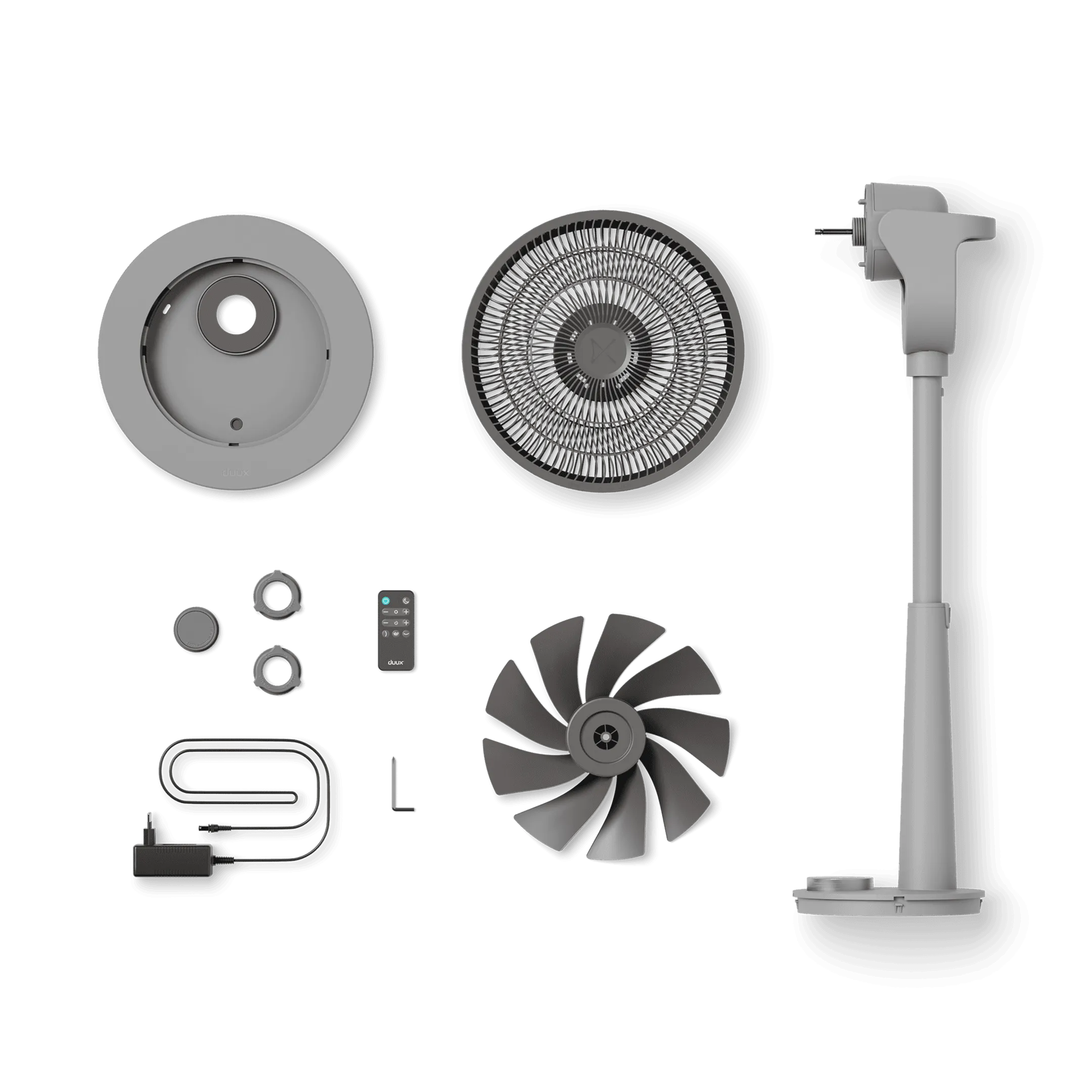 DUUX Ventilator Whisper 2 Grijs
