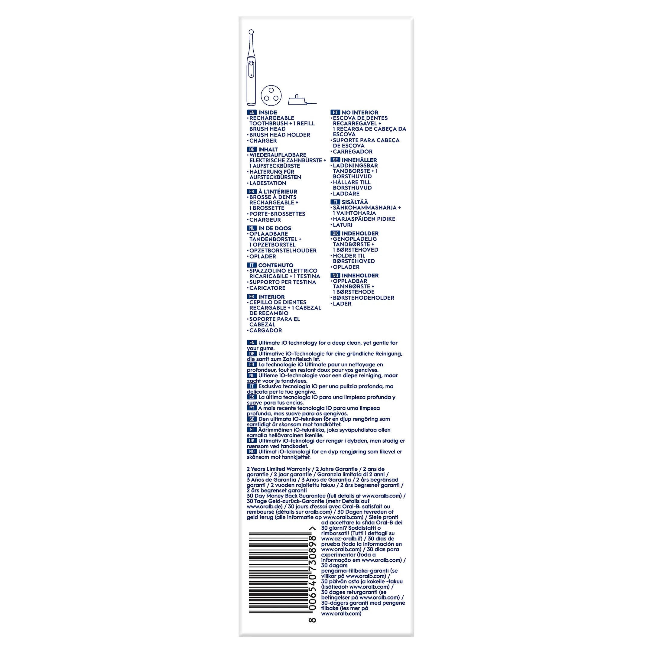 Oral-B Elektrische tandenborstel iO3s Black Mat