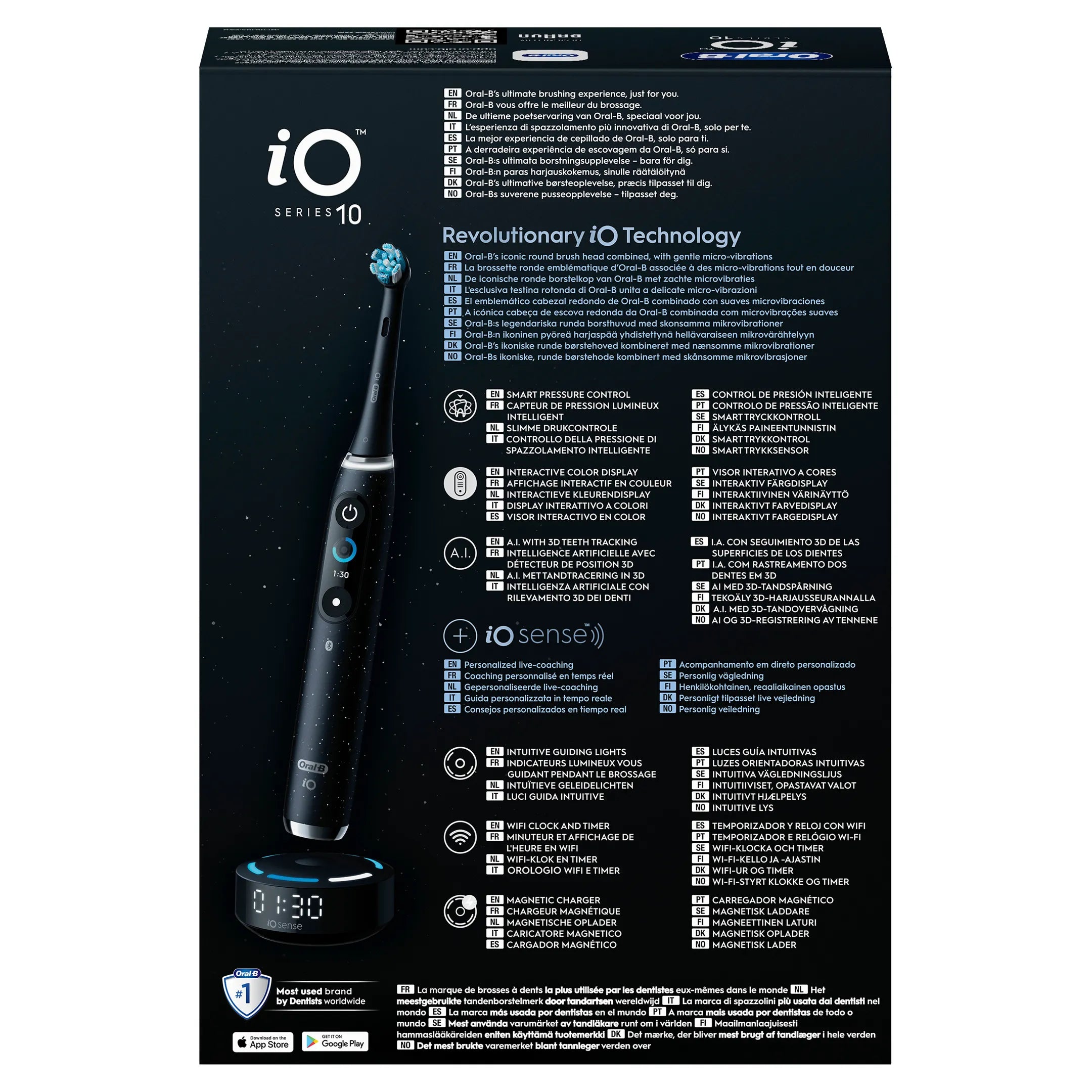 Oral-B Elektrische tandenborstel iO10 Zwart