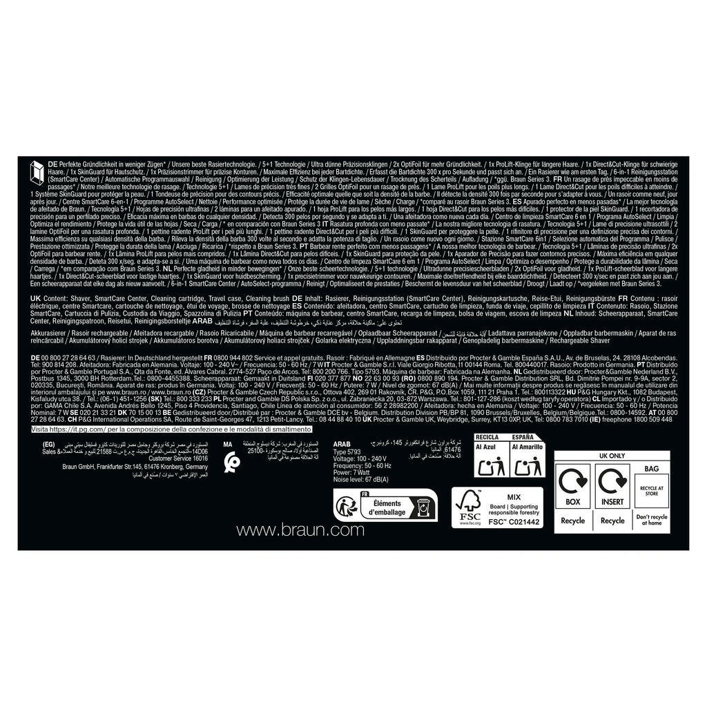 Braun Elektrisch scheerapparaat Series 9 9667cc