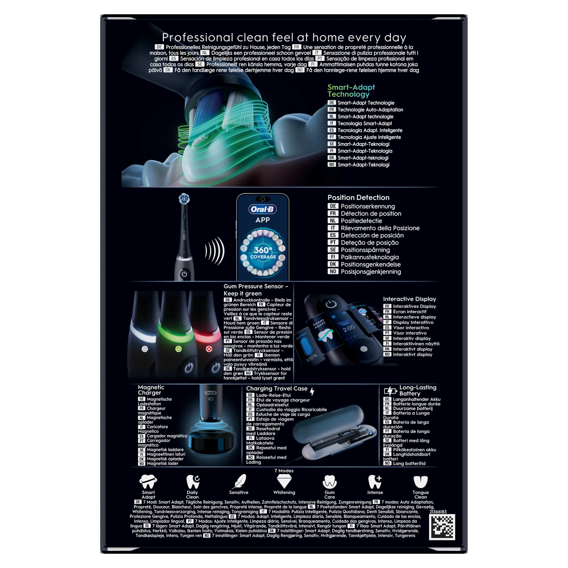 Oral-B Elektrische tandenborstel IO9 zwart