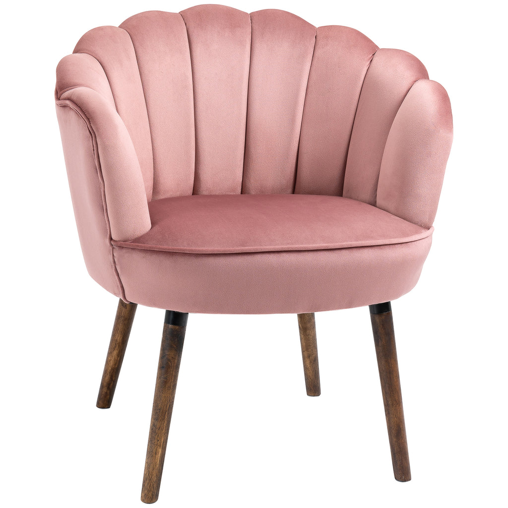 HOMCOM eetkamerstoel keukenstoel fauteuil