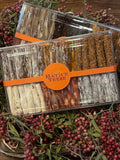 ANTEP FISTIKLI İNCE FİTİL LOKUM - KARIŞIK (HİBİSKUSLU VİŞNELİ, DAMLA SAKIZLI, NARLI, KARADUTLU) - 500 gr
